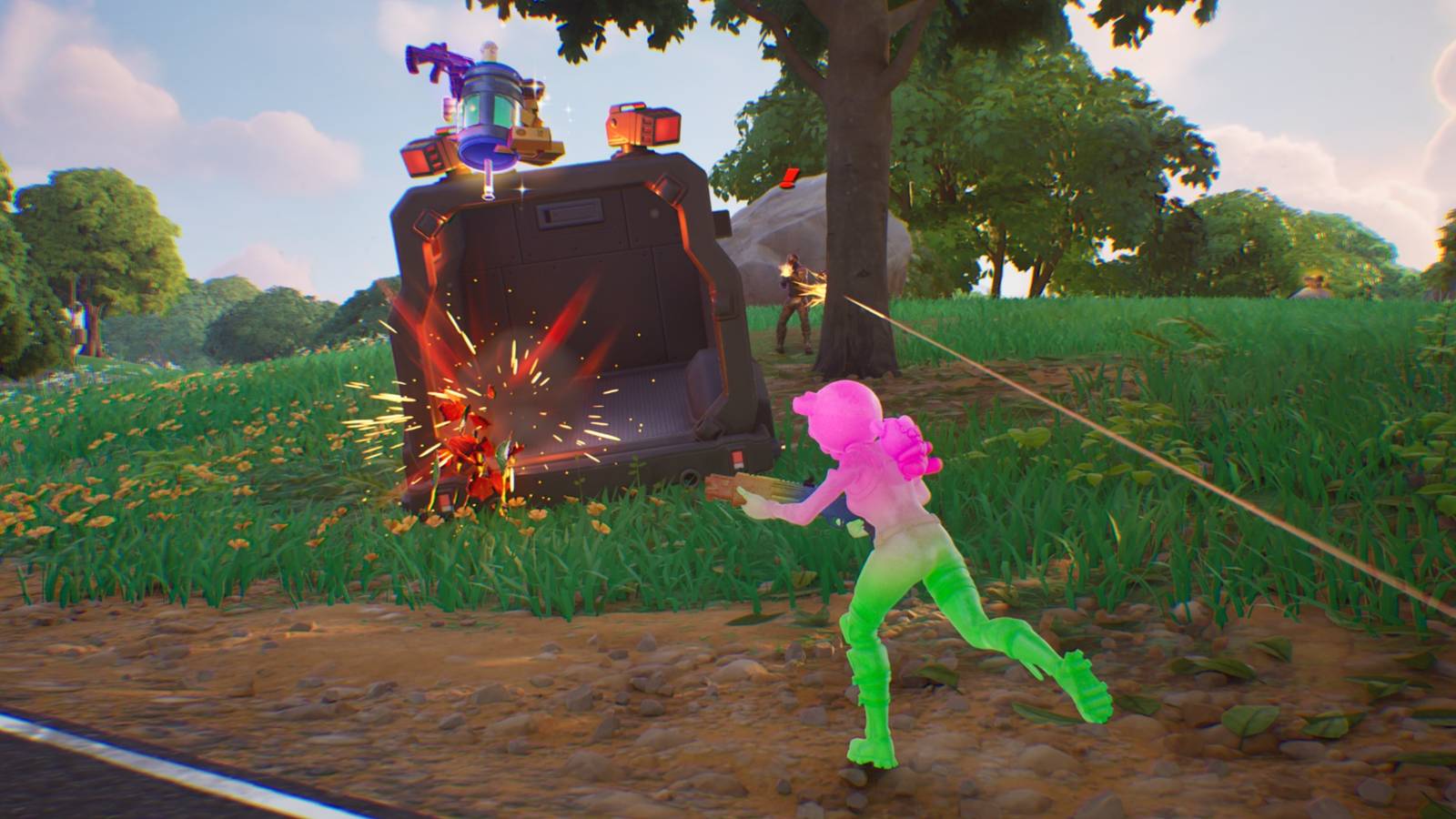 fortnite armored truck