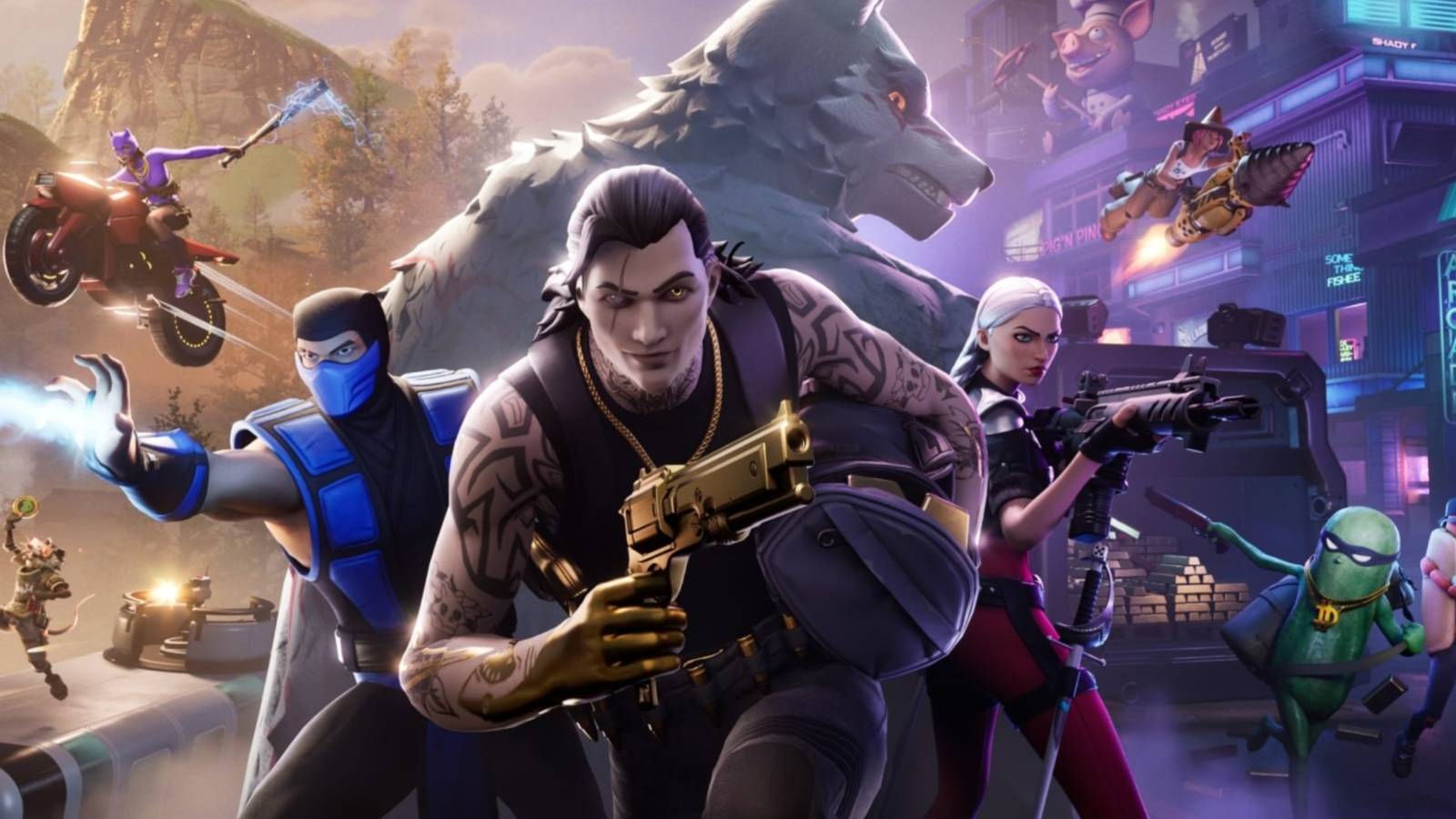Battle Pass characters in Fortnite Lawless
