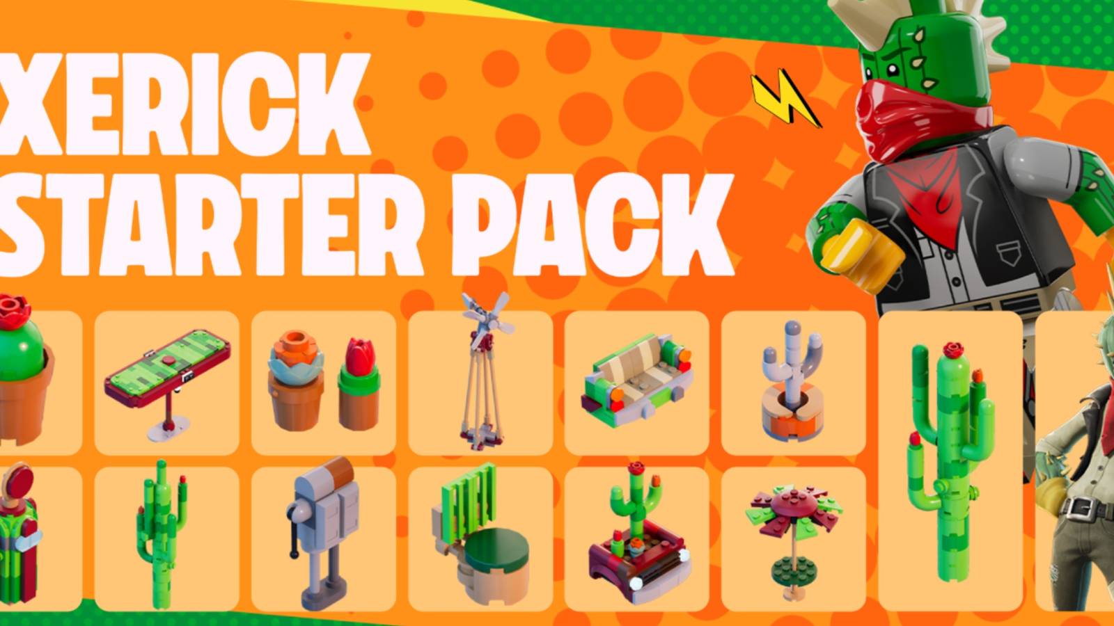 fortnite xerick starter pack