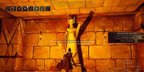 Fractured Plains Vault Dragonkin Statue 2 RuneScape Dragonwilds