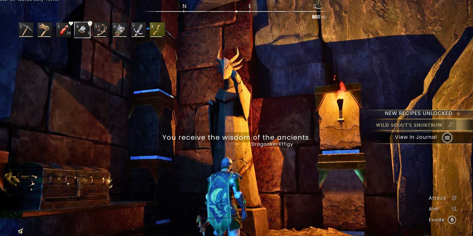 Fractured Plains Vault Dragonkin Statue 4 RuneScape Dragonwilds