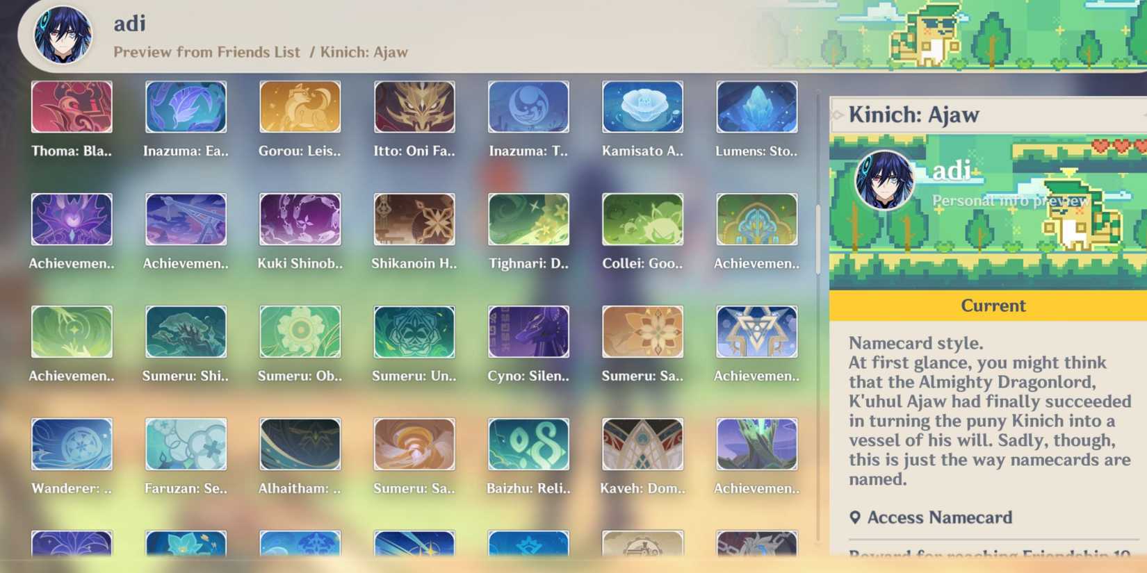 Friendship Levels And Rewards In Genshin Impact