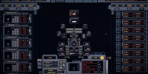 Full mech customization interface in Mech Engineer, one of the best games for mech building fans