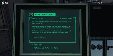 fusebox repair email in blue prince