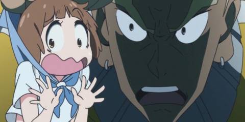Gamagoori catches Mako - Kill La Kill