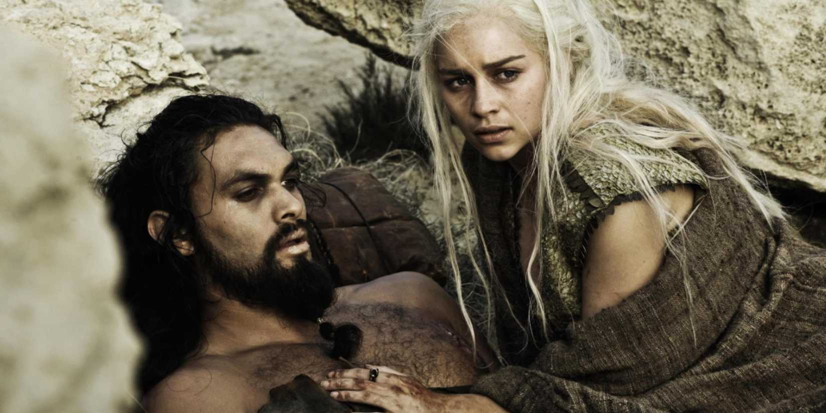 Game of Thrones Season One Drogo And Daenerys