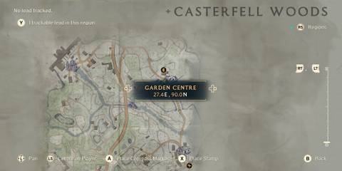 Garden Centre map location in Atomfall