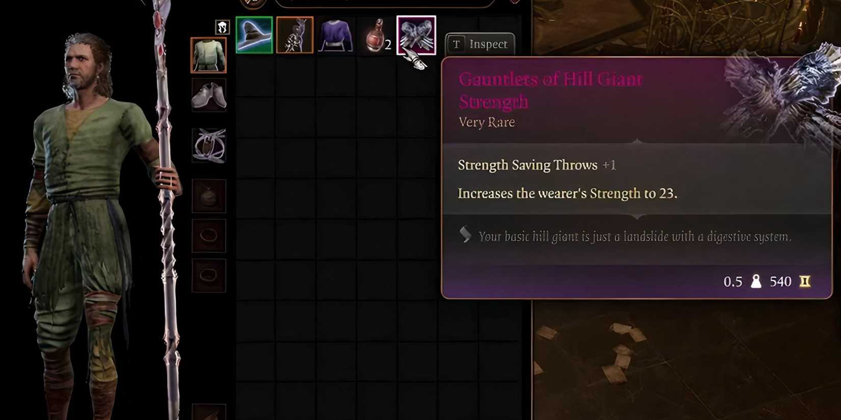 gaunlets of hill giant strength