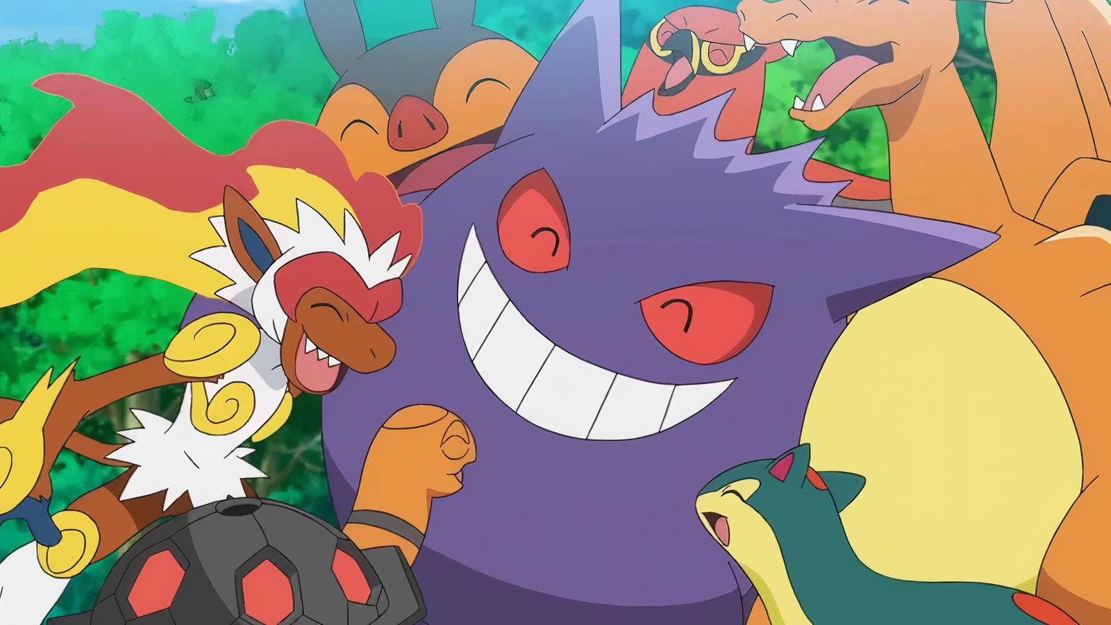 gengar evolutionary lamp