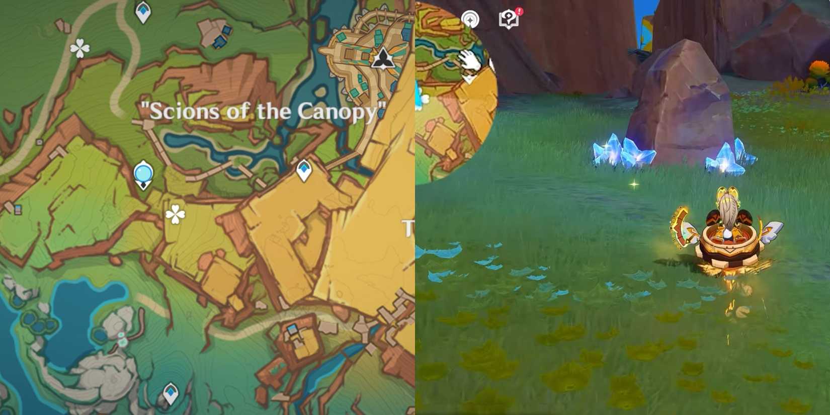 Genshin Impact- Hidden Chest Coatepec Mountain 1