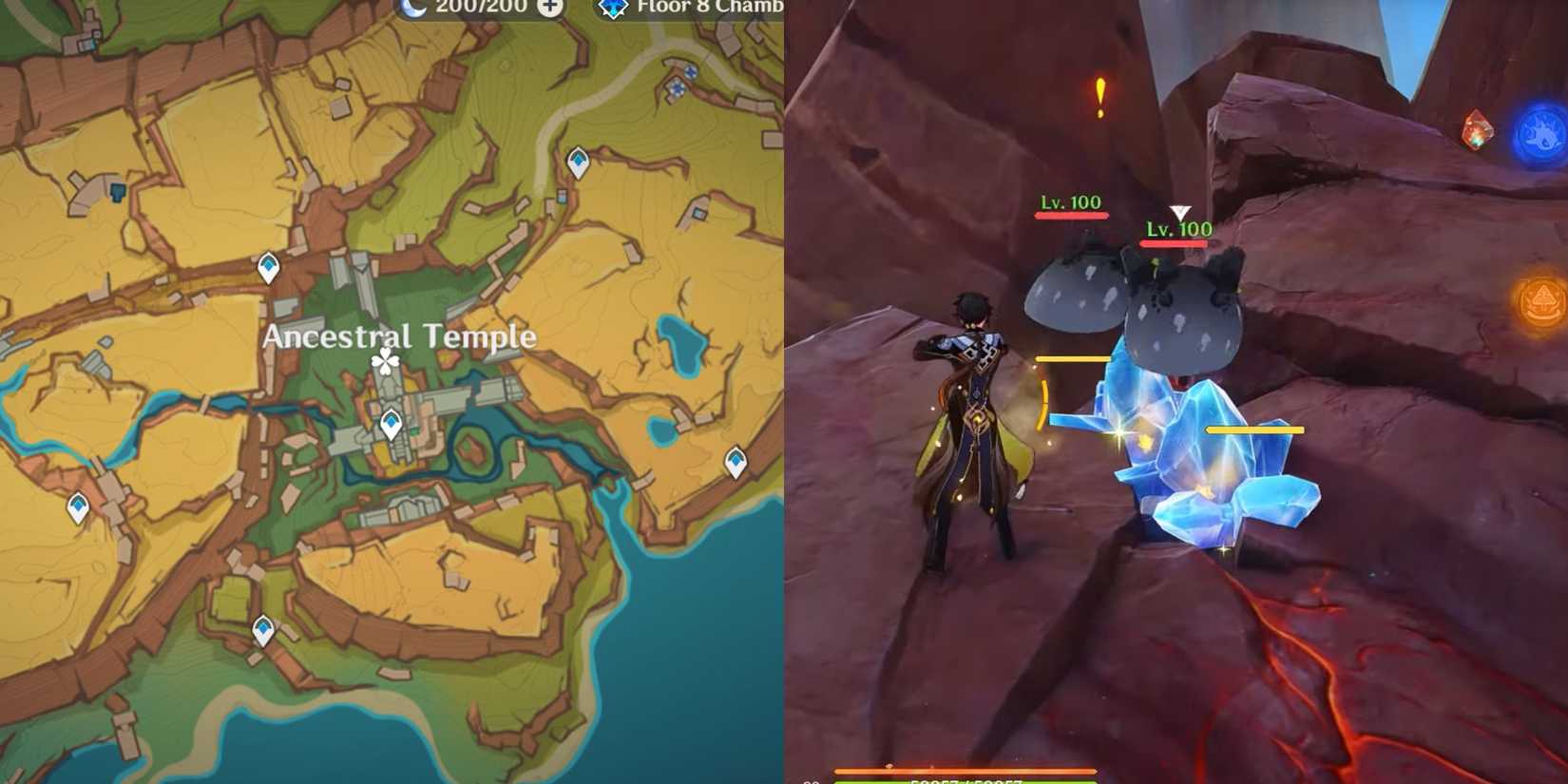 Genshin Impact- Hidden Chest Coatepec Mountain 2