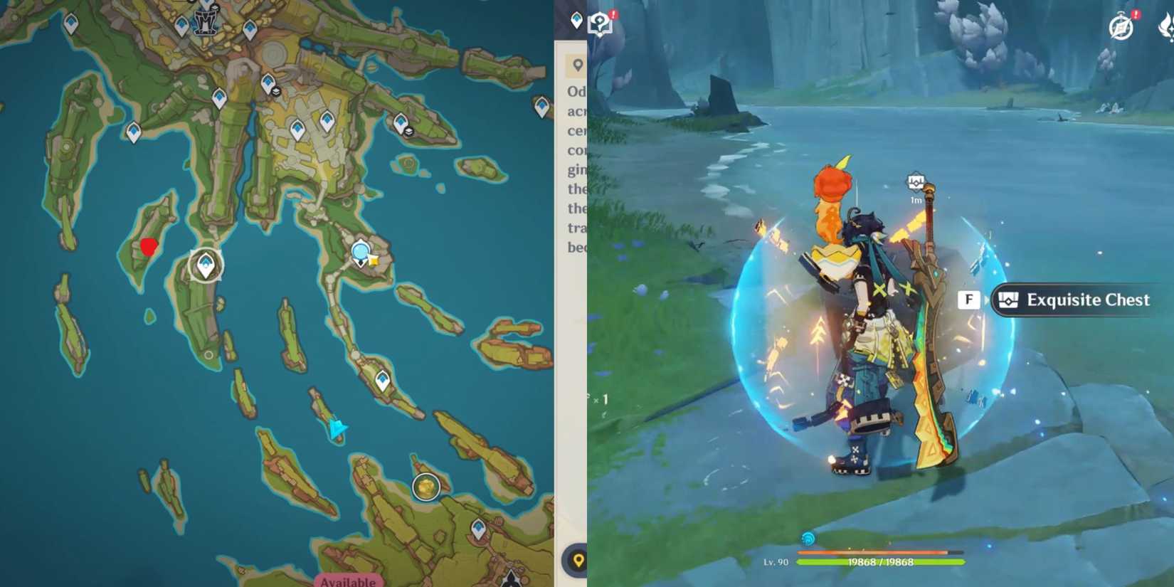 Genshin Impact - Hidden Chest Ockanatlan 1