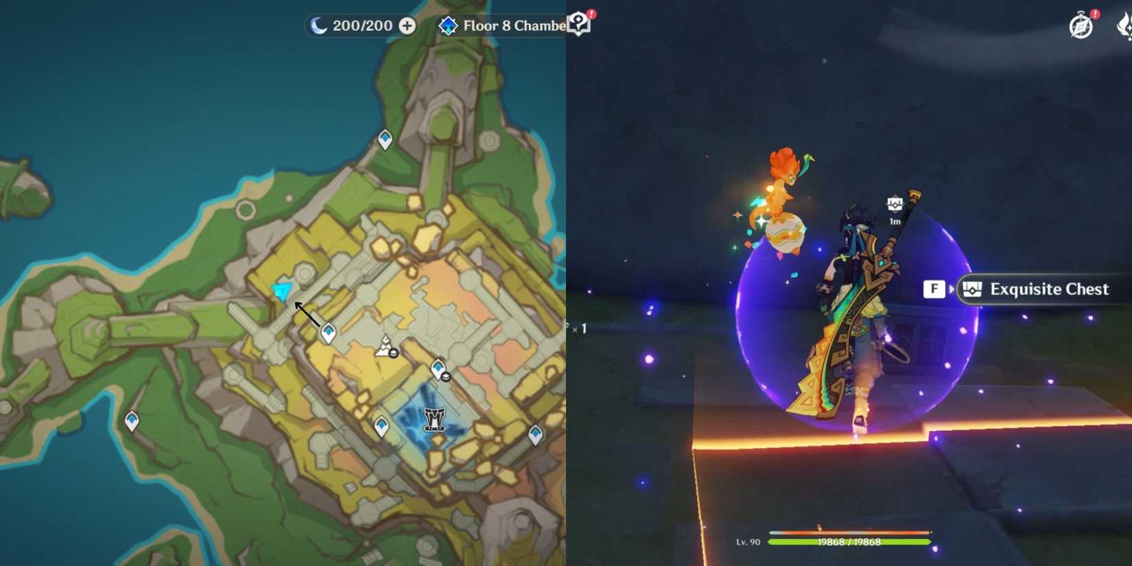 Genshin Impact - Hidden Chest Ockanatlan 5