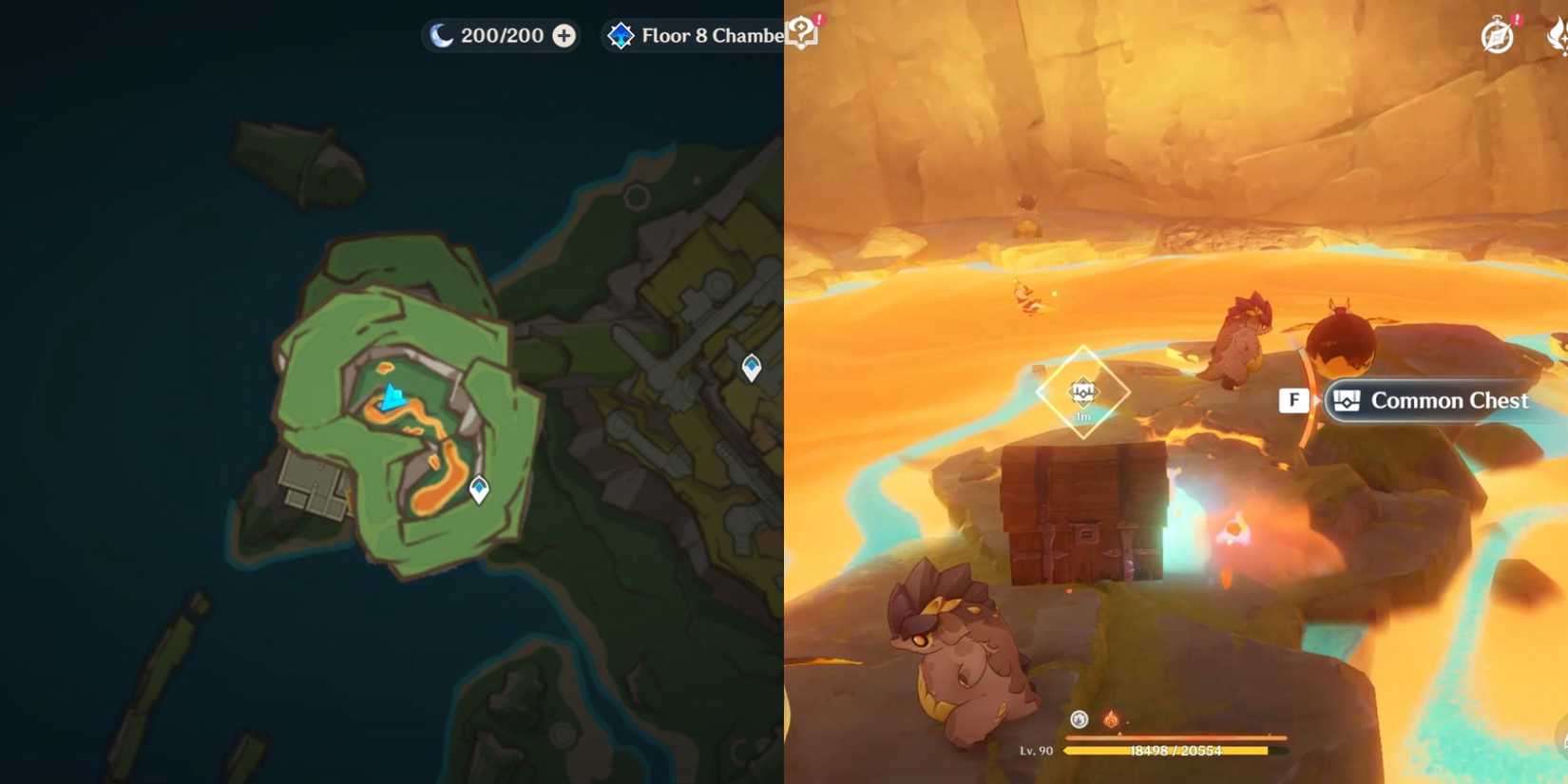 Genshin Impact - Hidden Chest Ockanatlan 7