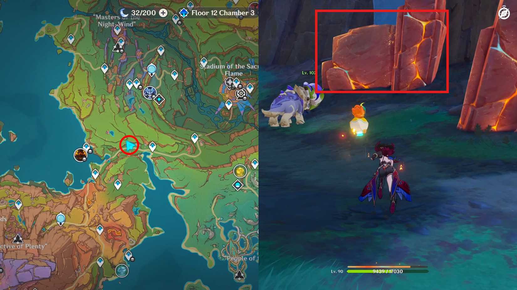 Genshin Impact Hidden Chests In Atocpan & Ancient Sacred Mountain 1