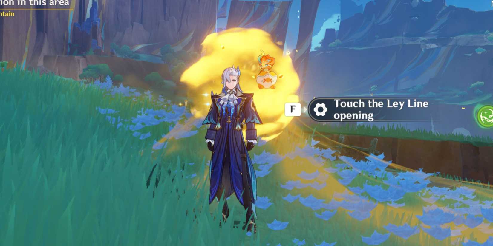 Genshin Impact-Spend Resin On The Leyline Outcrops