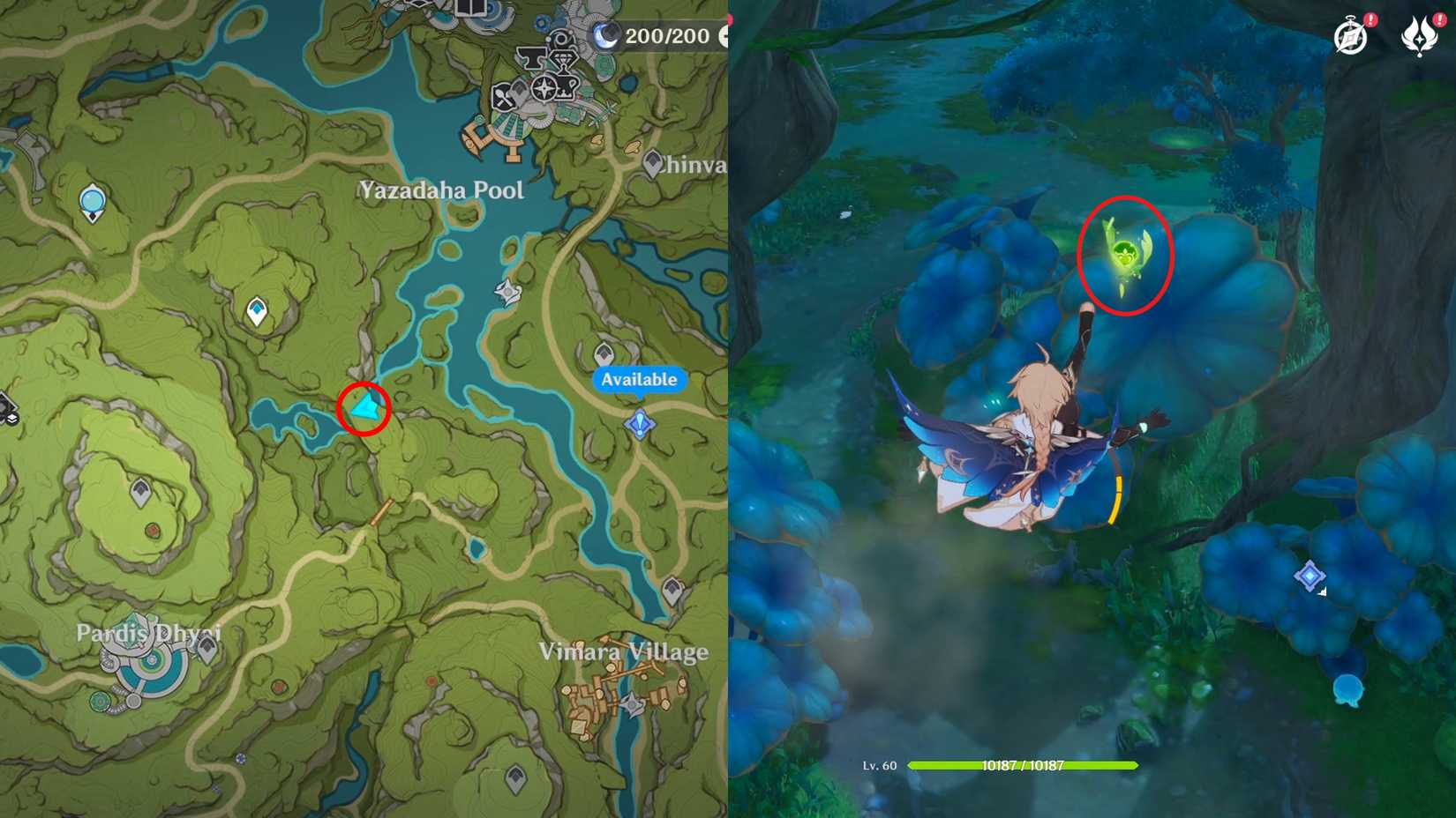 Genshin Impact Vissudha Field Dendroculus Locations 2