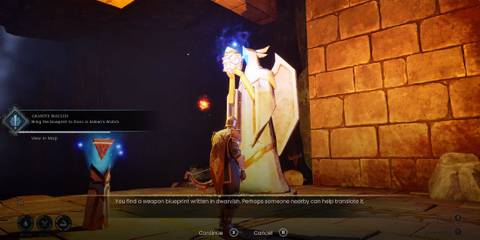 Getting Blueprint From Dragonkin Statue in Granite Mauled Quest RuneScape Dragonwilds