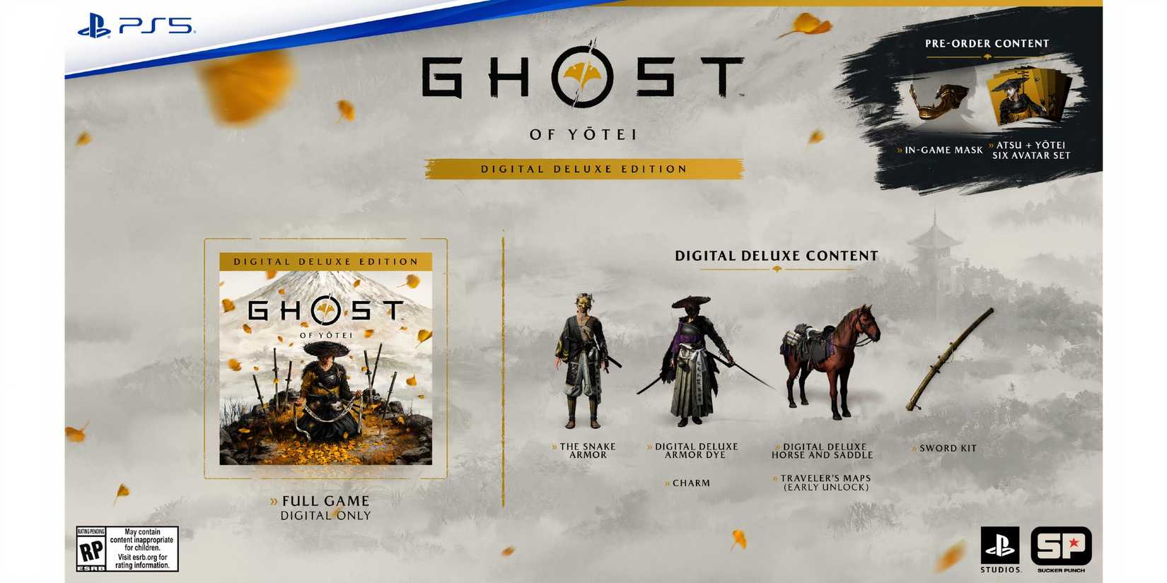 Ghost of Yōtei Digital Deluxe Edition Content