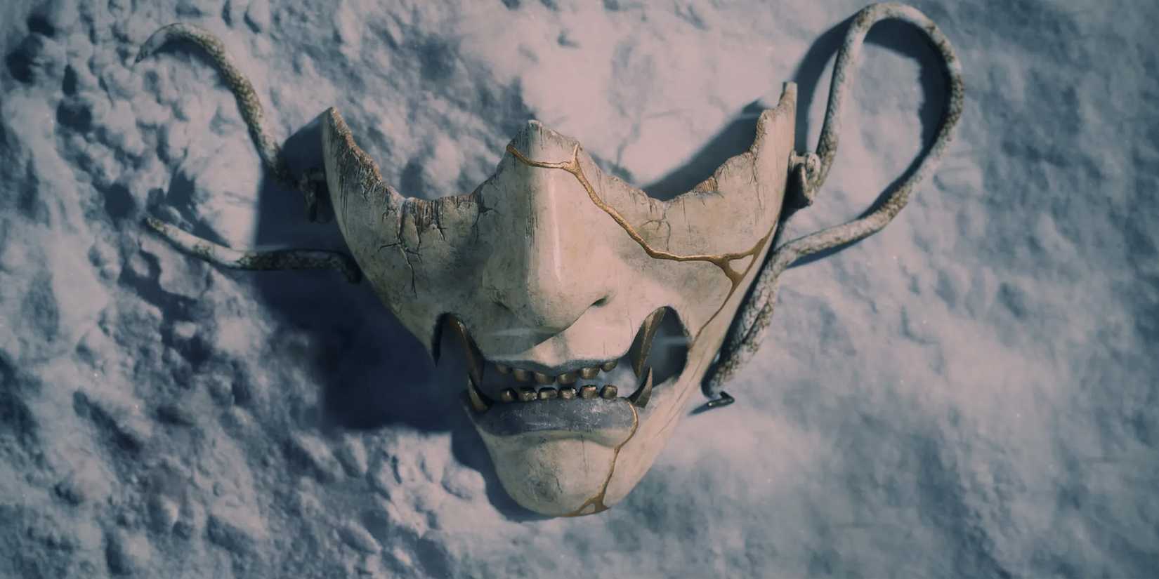 Ghost of Yotei White Ghost Mask