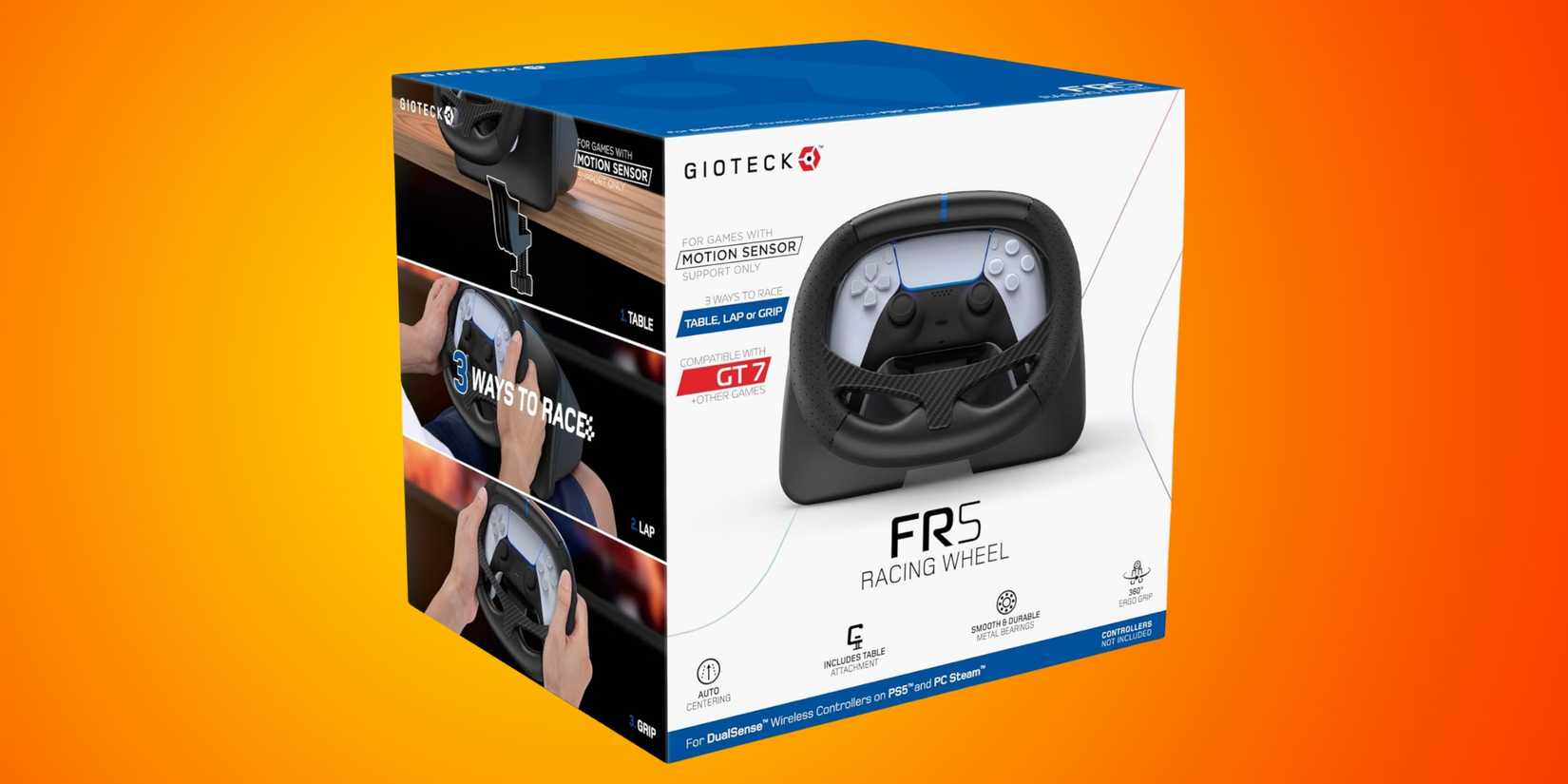 Gioteck FR5 Racing Wheel Dock Box