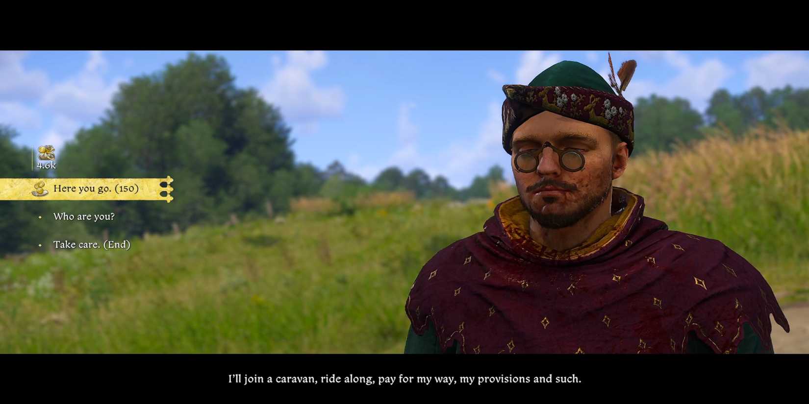 Giving The Ragged Man Coin KCD2