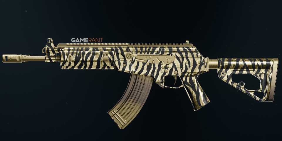 Gold Tiger CR-56 AMAX in Black Ops 6 & Warzone