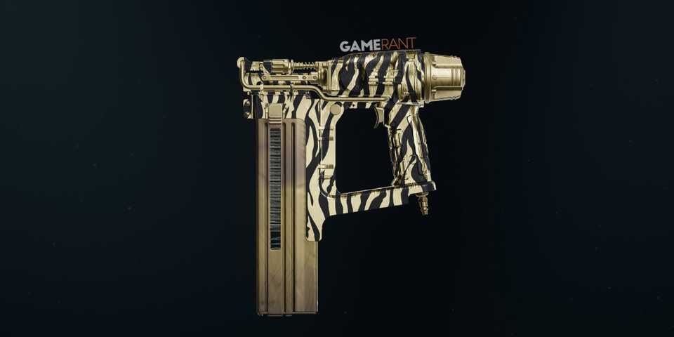 Gold Tiger Nail Gun in Black Ops 6 and Warzone