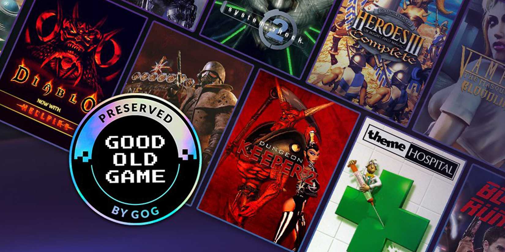 Good Old Game by GOG promo