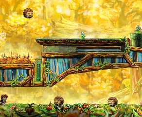 Goomba trolls in Braid