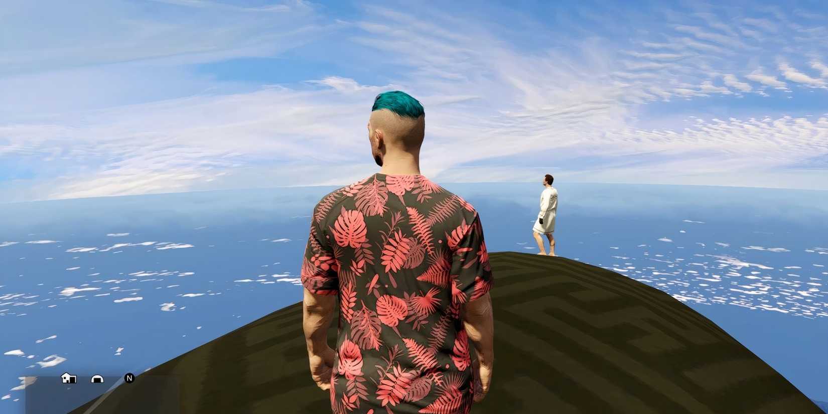 Grand Theft Hamlet Blimp