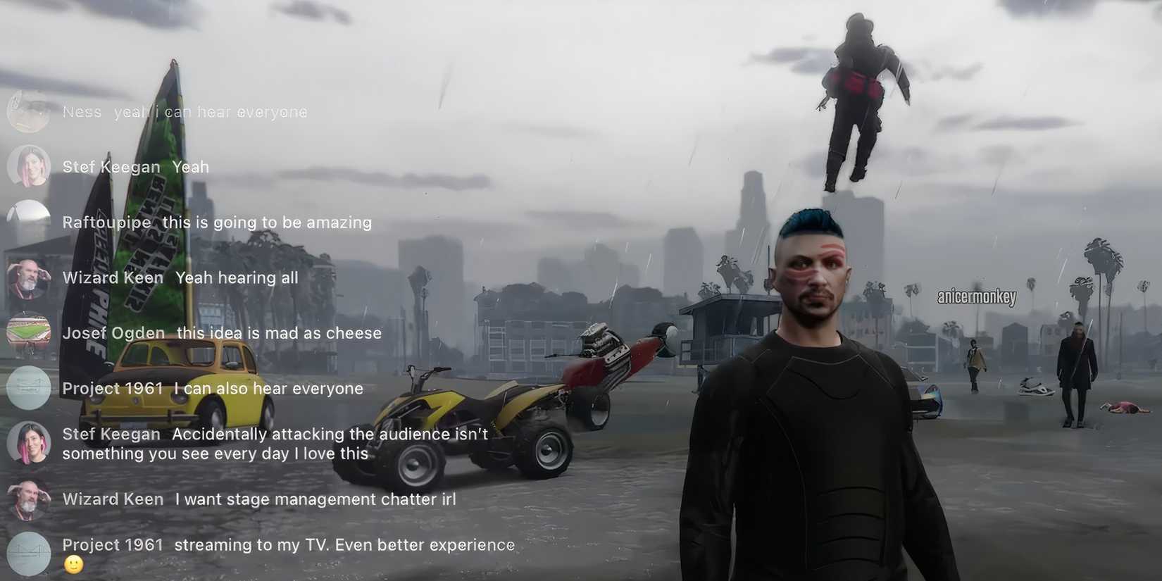 Grand Theft Hamlet Chat