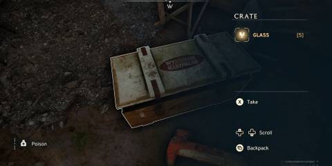 Greenhouse Hut crate in Atomfall