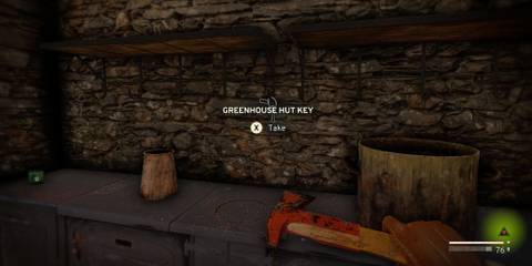 Greenhouse Hut Key in Atomfall