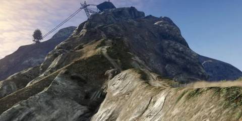 GTA 5 Mount Chiliad mission where UFO sightings happen