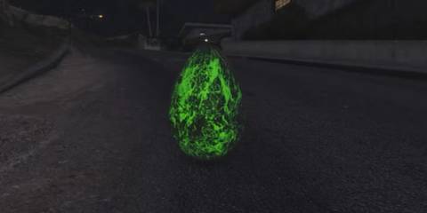 Alien egg shown in GTA online