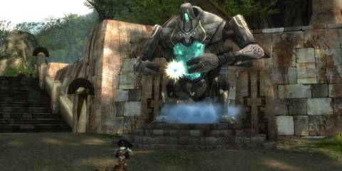 guild wars 1 asura eye of the north golem