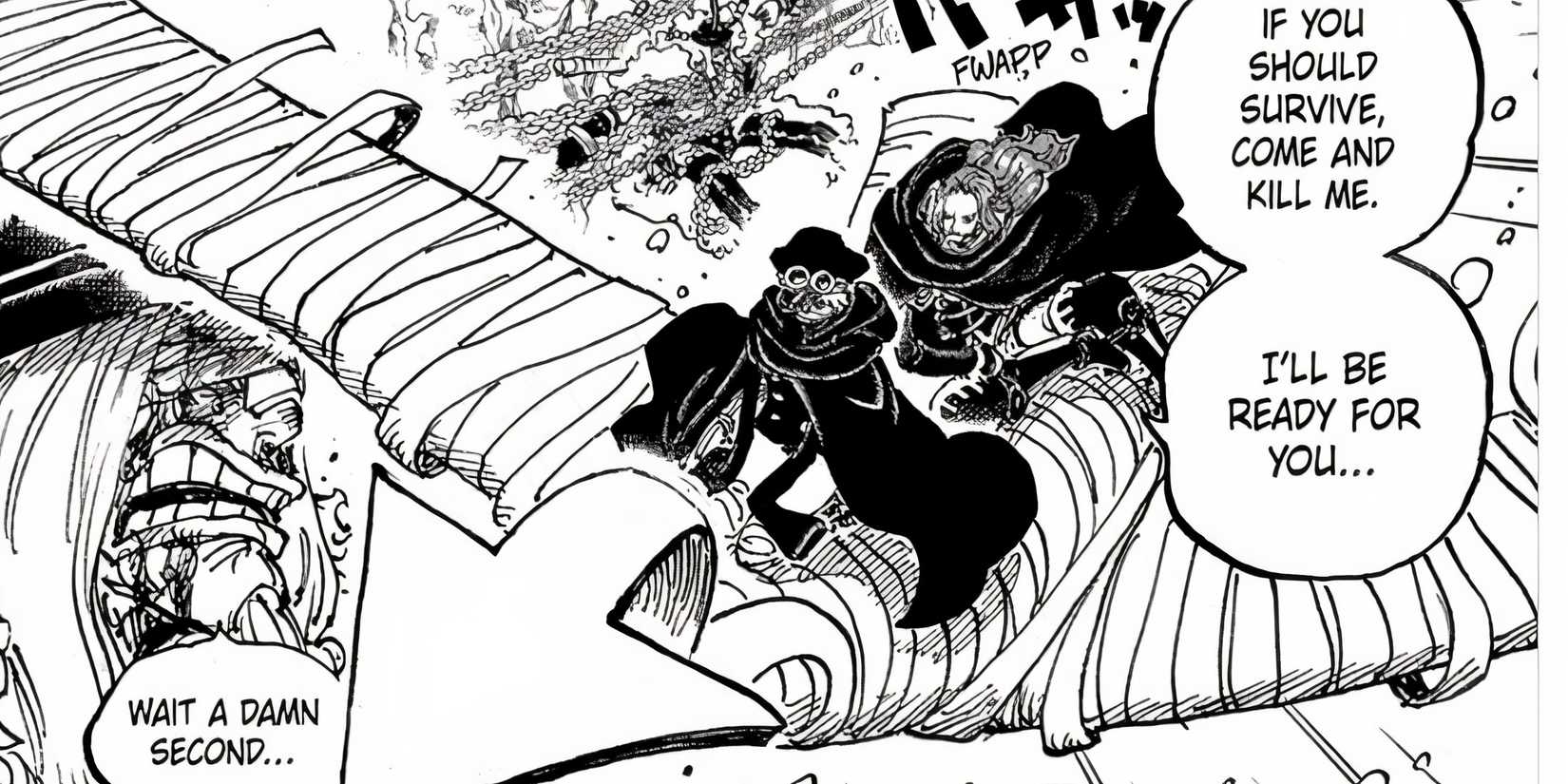 shamrock vs shanks one piece