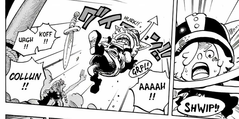 gunko kidnaps collun one piece chapter 1147 leaks
