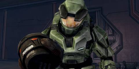 Halo Combat Evolved Master Chief Jenkins Helmet