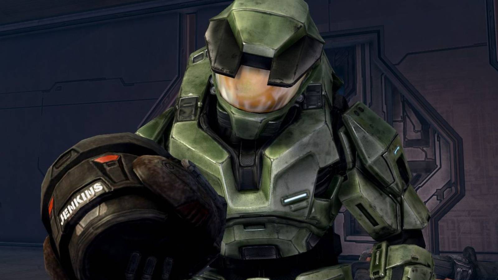Halo Combat Evolved Master Chief Jenkins Helmet