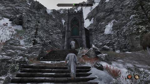 heading into the moth monk sanctuary