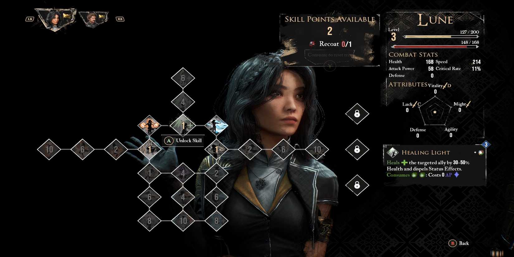 Healing Light Skill in Clair Obscur Expedition 33