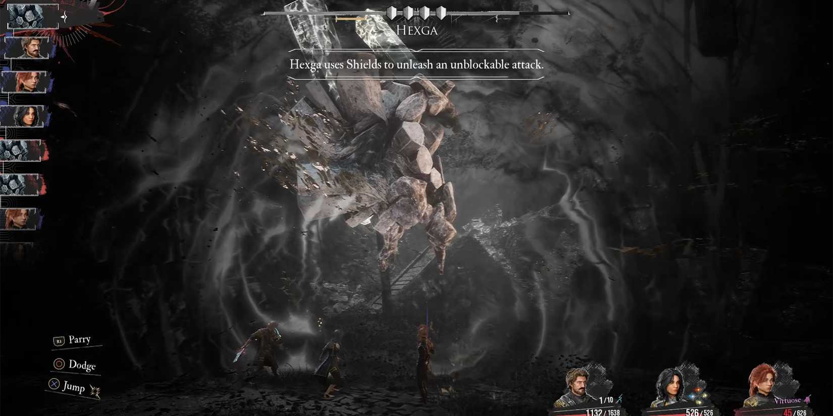 Hexga boss fight in Clair Obscur Expedition 33