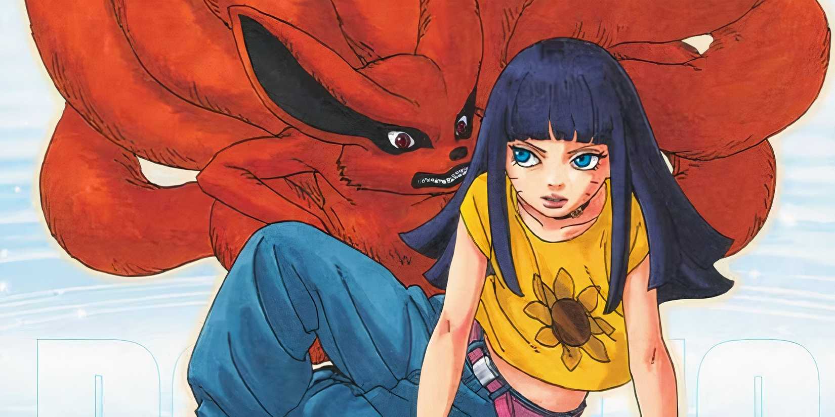 Himawari and Kurama in TBV in boruto.