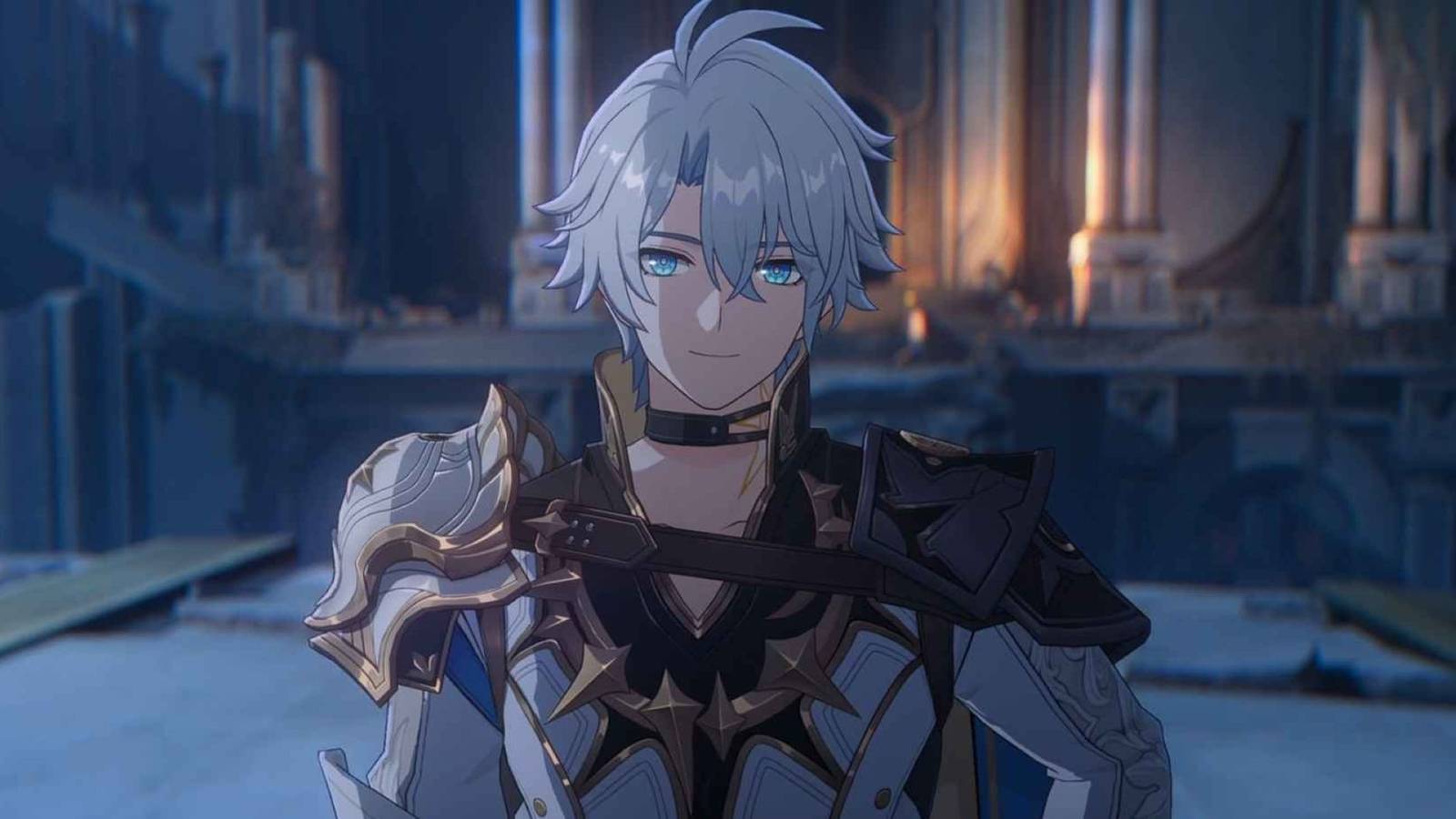 honkai star rail's phainon smiling