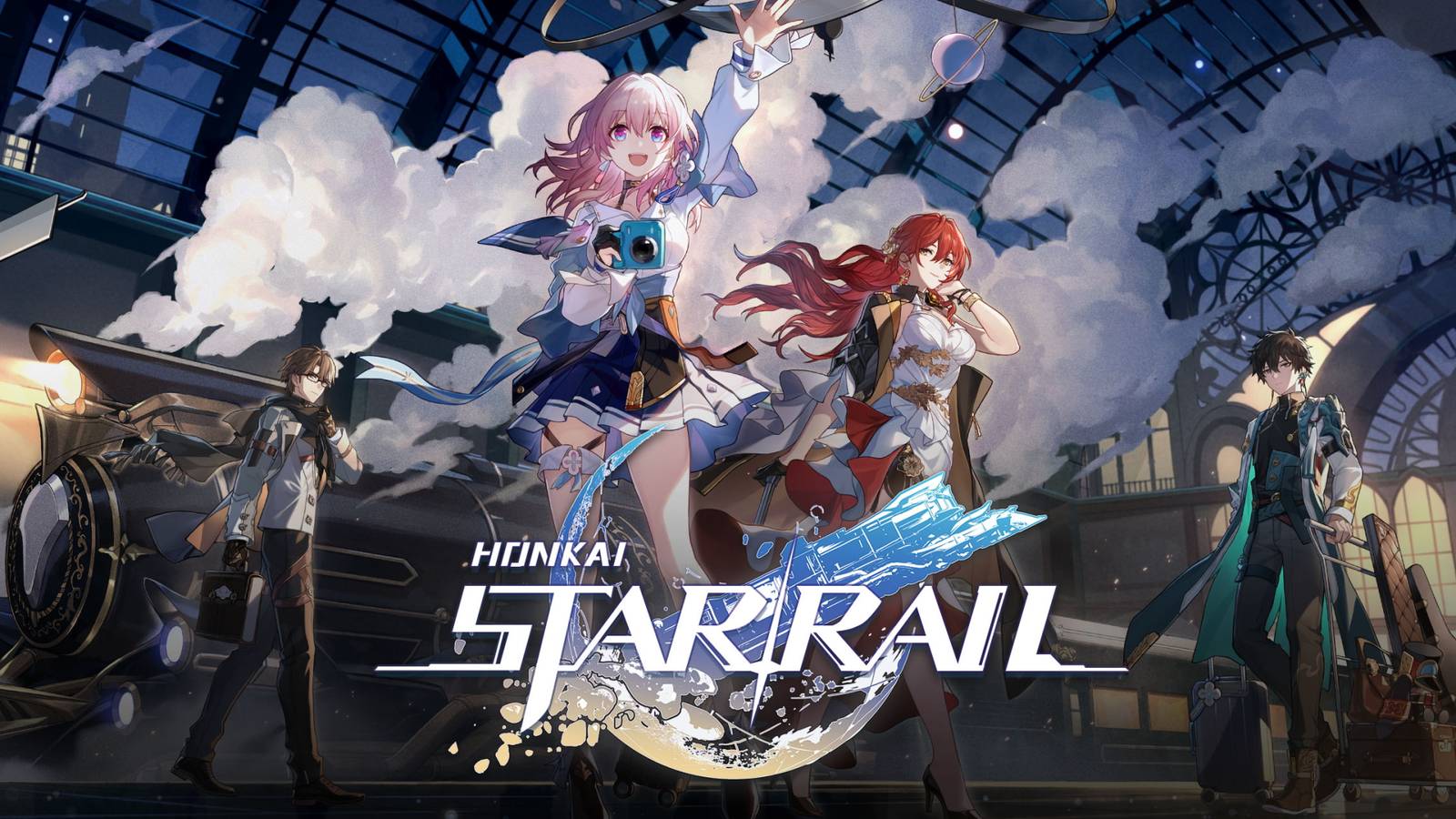 A key visual from the initial reveal of Honkai: Star Rail