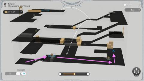 Honkai Star Rail Treasure Chests and Spirithief Locations in Dragonbone City Styxia 41