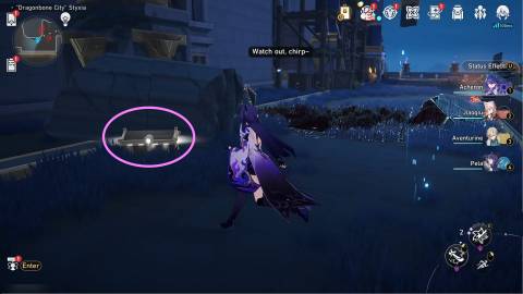 Honkai Star Rail Treasure Chests and Spirithief Locations in Dragonbone City Styxia 55 56