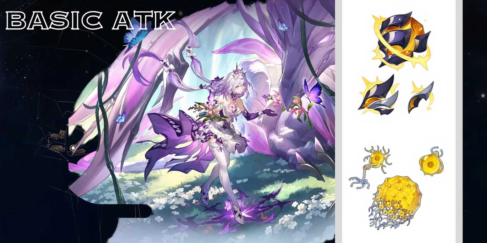 Honkai_ Star Rail - Castorice Basic Attack Traces